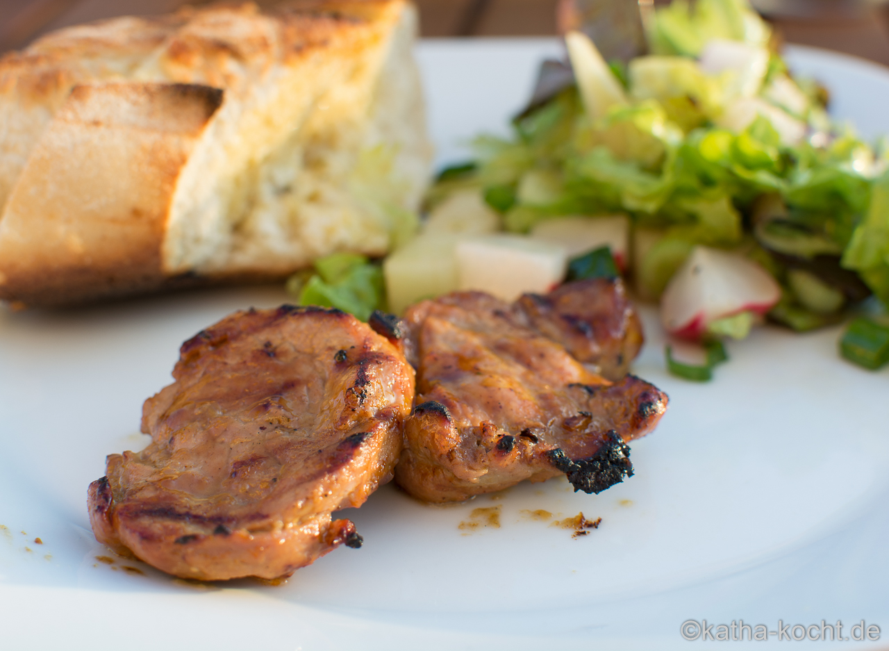 Grillmarinade mit Senf und Ahornsirup