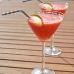 2-Minuten Wodka Melone Drink