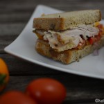 Sommerliches Spanferkel Sandwich
