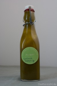 Asiatisches grüne Tomaten Ketchup