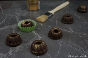 Mini-Gugelhupf Schokoladen Pralinen