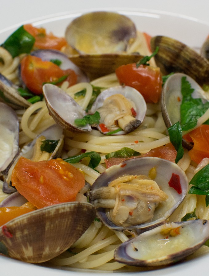 Spaghetti Vongole nach Jamie Oliver