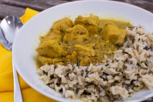 Kreolisches Hähnchencurry Vindaloo