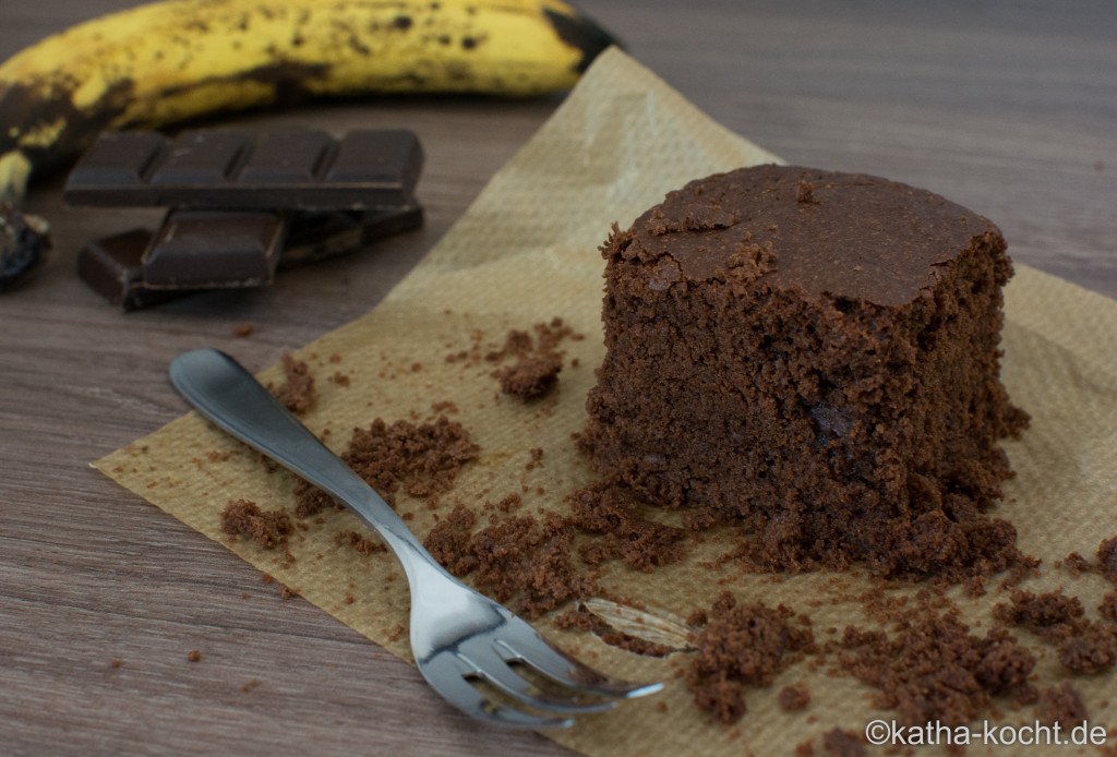 Schoko-Bananen Würfel - Katha-kocht!