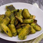 Gnocchi mit Kräuterseitlingen und Petersilienpesto