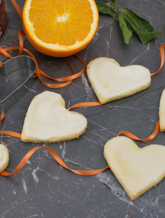 Weihnachtsgebäck - Orangen Plätzchen