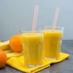 Mango-Orange Smoothie mit Banane