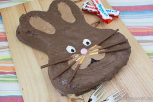 Osterhasen Kuchen - Kinderschokolade Kuchen