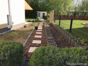 Garteneinblick 2017 - Anfang Mai