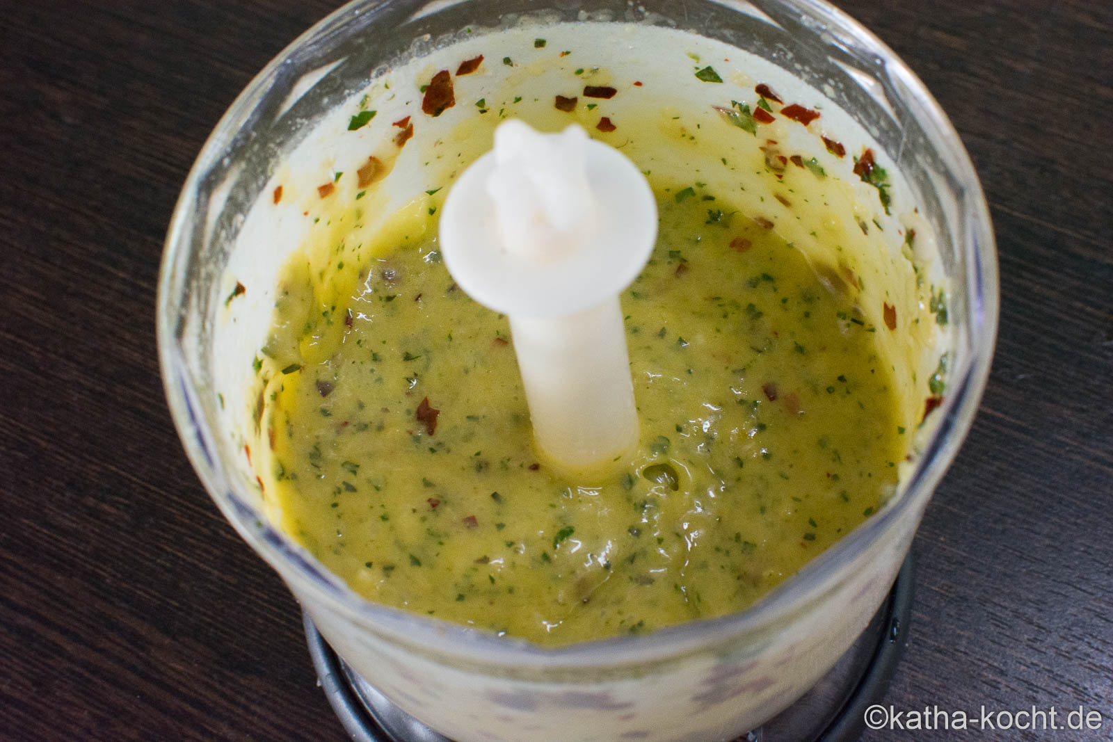 Grillmarinade - Mango-Chili Marinade mit Basilikum - Katha-kocht!