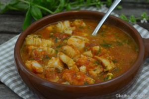 Tapas - Kabeljau in gebackener Tomatensauce (5)