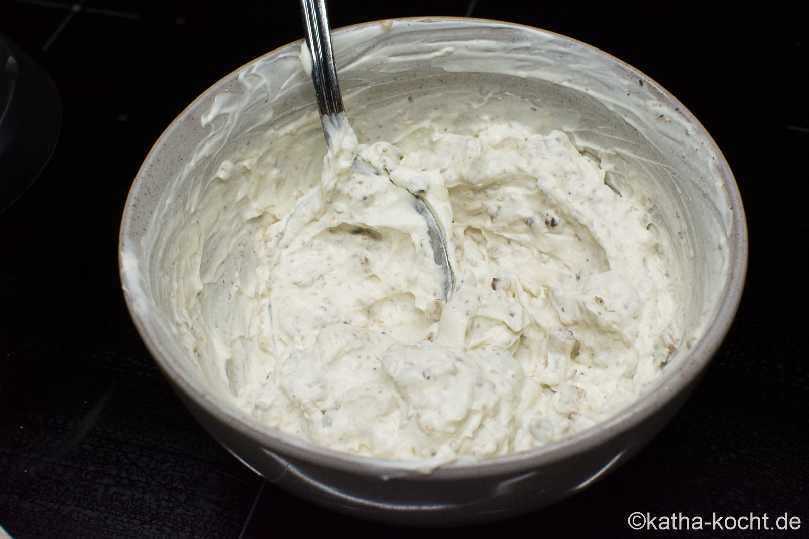 Puten-Kartoffelpfanne mit Steinpilzcreme - Katha-kocht!