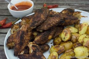Teuflisch scharfe Chicken Wings
