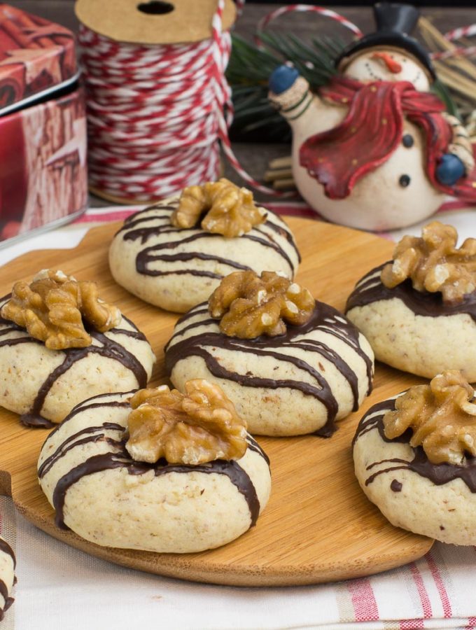 Weihnachtsgebäck - Walnussplätzchen