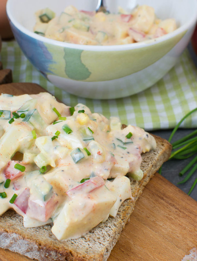 Eiersalat selber machen - die leichte Variante