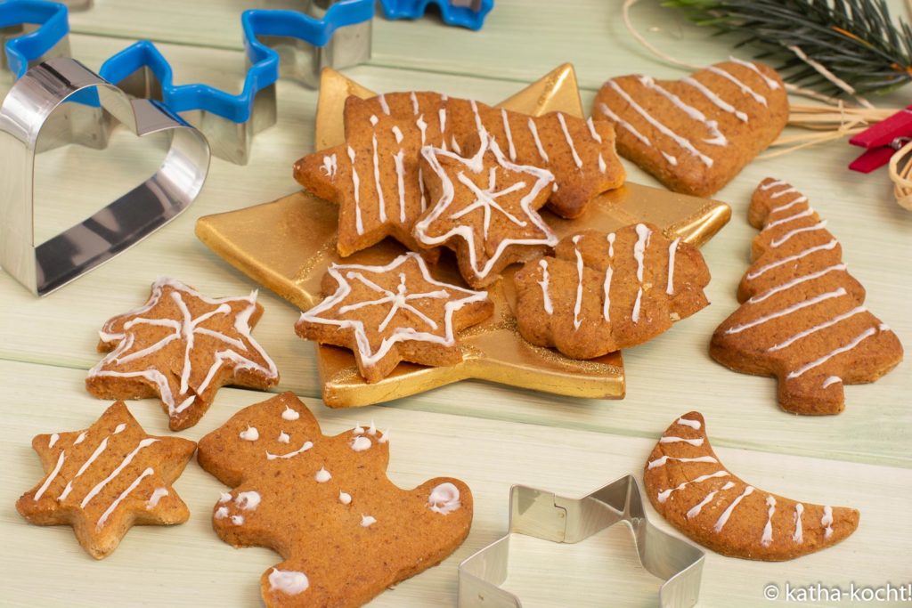 Weihnachtsbackerei Fake Lebkuchenplatzchen Katha Kocht