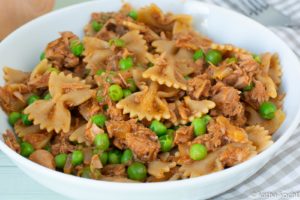 Schnelle Thunfischpasta aus dem Vorratsschrank