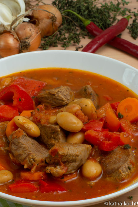 Lammeintopf mit weißen Bohnen - Katha-kocht!