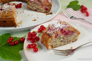 Schneller Johannisbeerkuchen