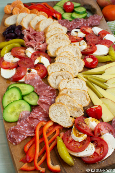 Italienische Charcuterie Platte