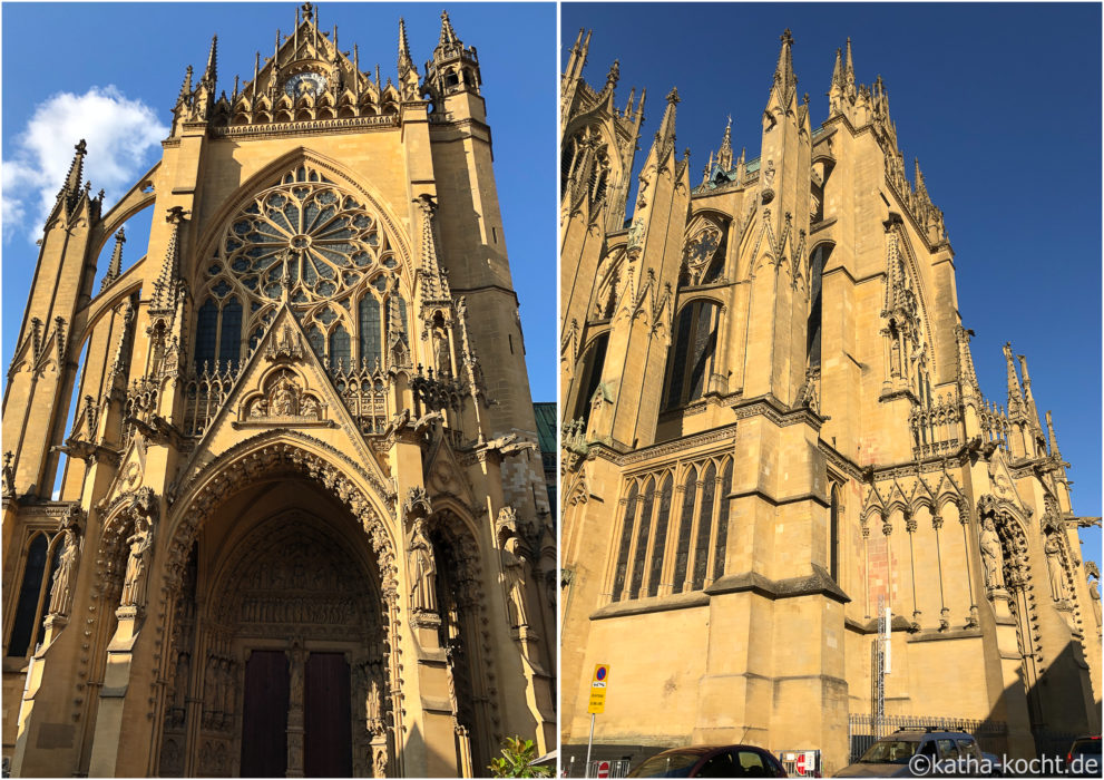 Frankreich mit Kind - Lyon und Metz - die Kathedrale in Metz