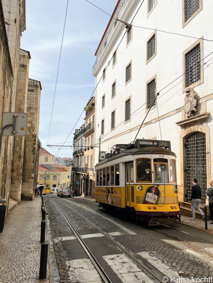 Straßenbahn in Lissabon - Portugal