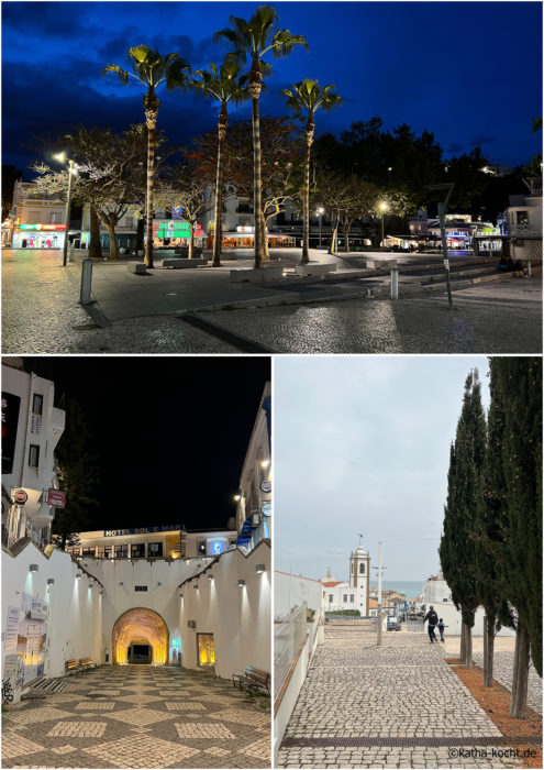 Portugal mit Kind - Albufeira am Abend