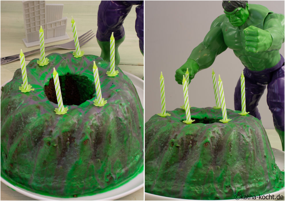 Hulk-Kuchen - Schokoladen-Joghurt-Gugelhupf