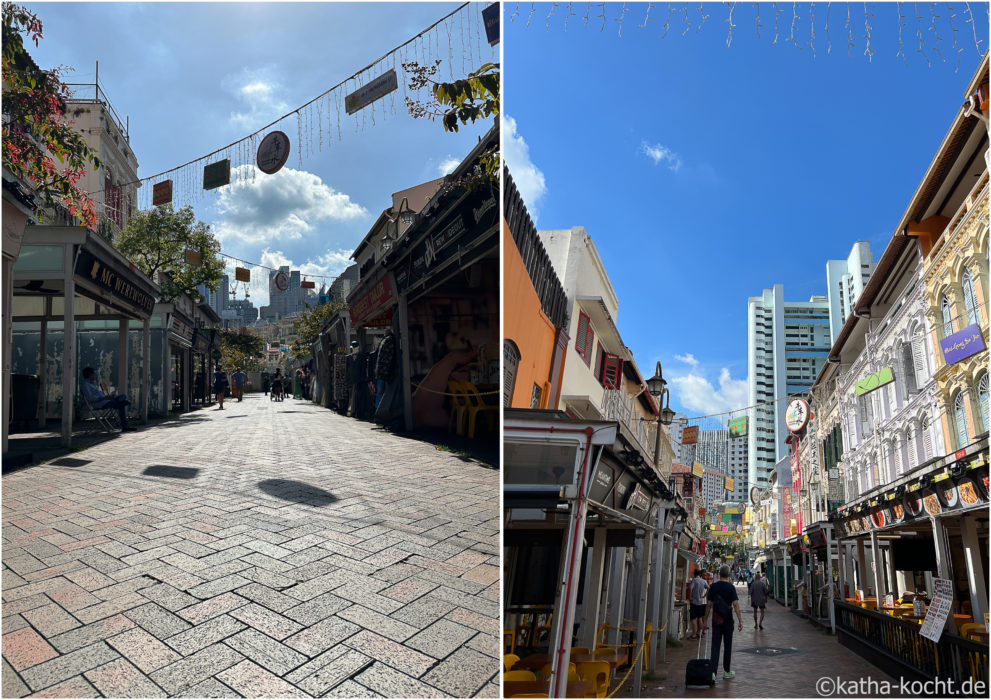 Singapur - kleine Straßen