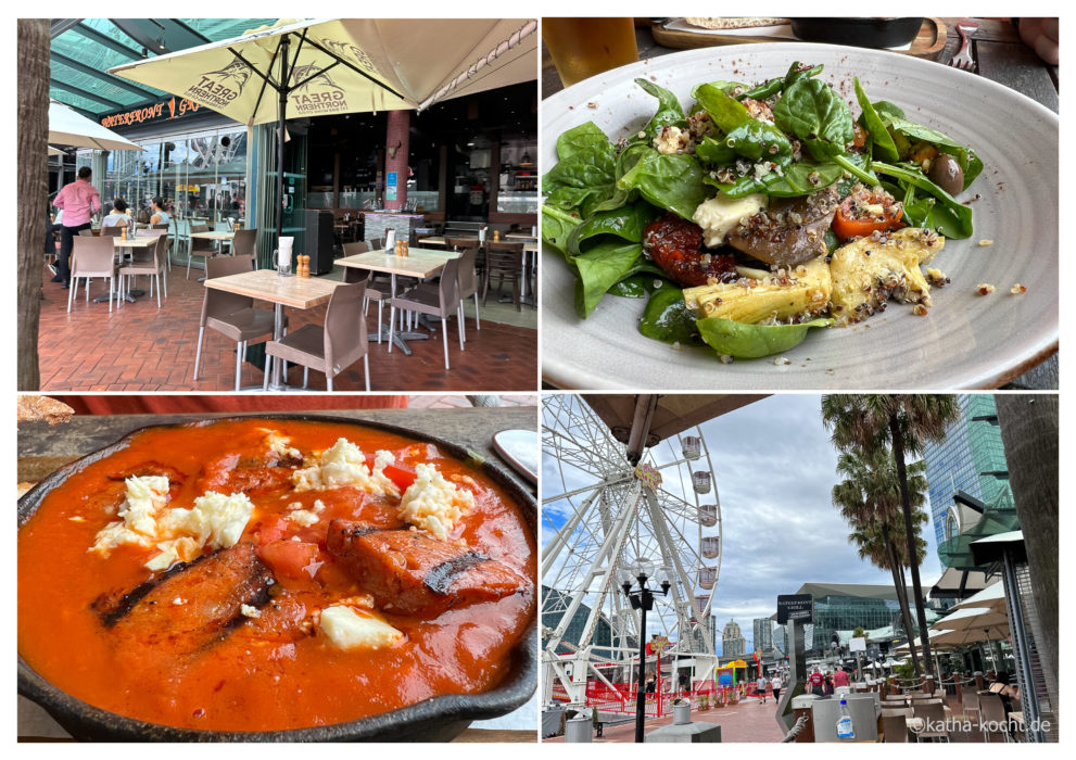 Mittagessen am RIesenrad - Sydney - Australien mit Kind