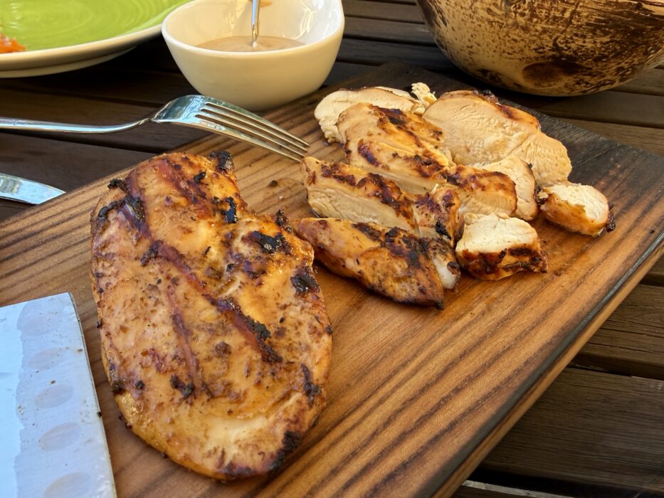 Grillmarinade - Knoblauch-Chili-Erdnusshaehnchen